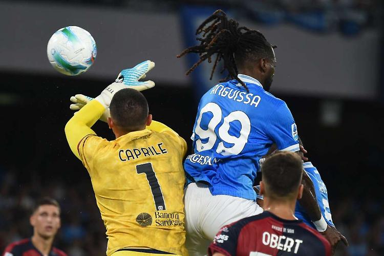Napoli-Cagliari 1-0, decide Anguissa all'ultimo respiro