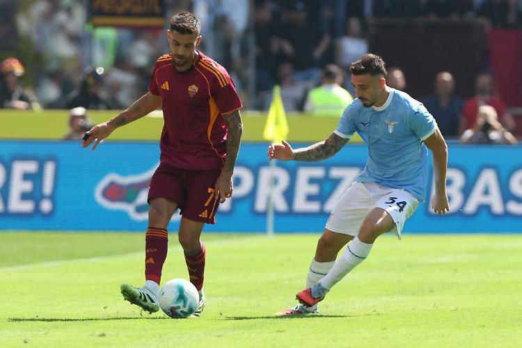 Lazio-Roma 0-1 Lorenzo Pellegrini decide il derby