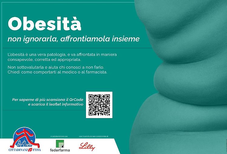 Obesità: per due cittadini su tre è una vera malattia