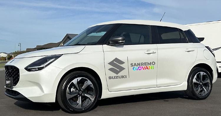 Suzuki &egrave; l'auto di Sanremo Giovani