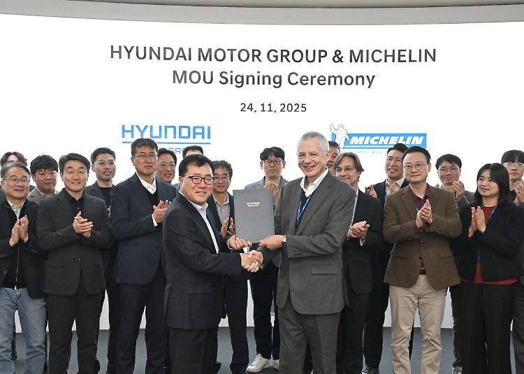 Hyundai e Michelin collaborano nello sviluppo pneumatici per mobilità del futuro