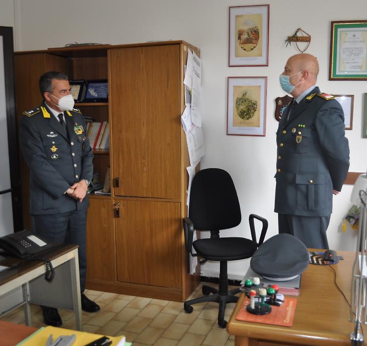 Visita del comandante regionale della GdF al comando provinciale