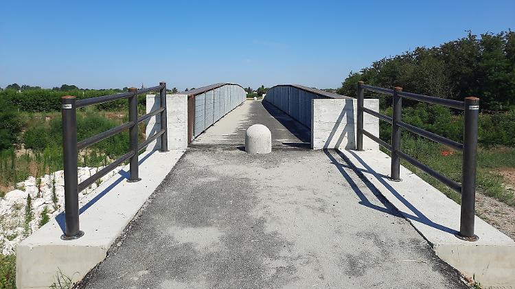 Cicloturismo, inaugurato il ponte sull'Arda a Villanova
