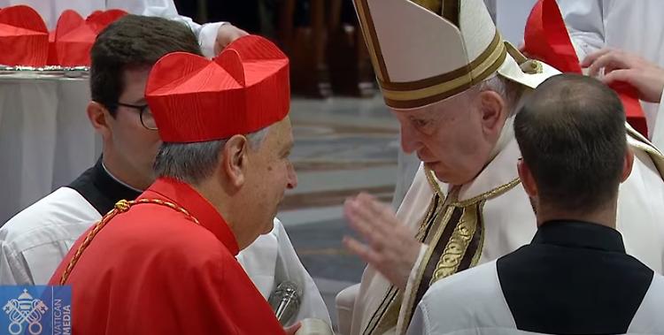 Cantoni consacrato cardinale