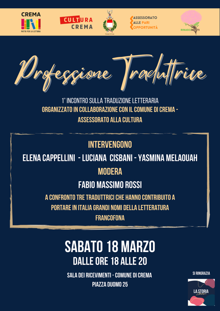 Primo incontro sulla traduzione letteraria
