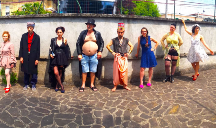 Giulia Benetti, tra le protagoniste dell'incredibile lavoro EroAlice allo spazio culturale Alice Nella Città