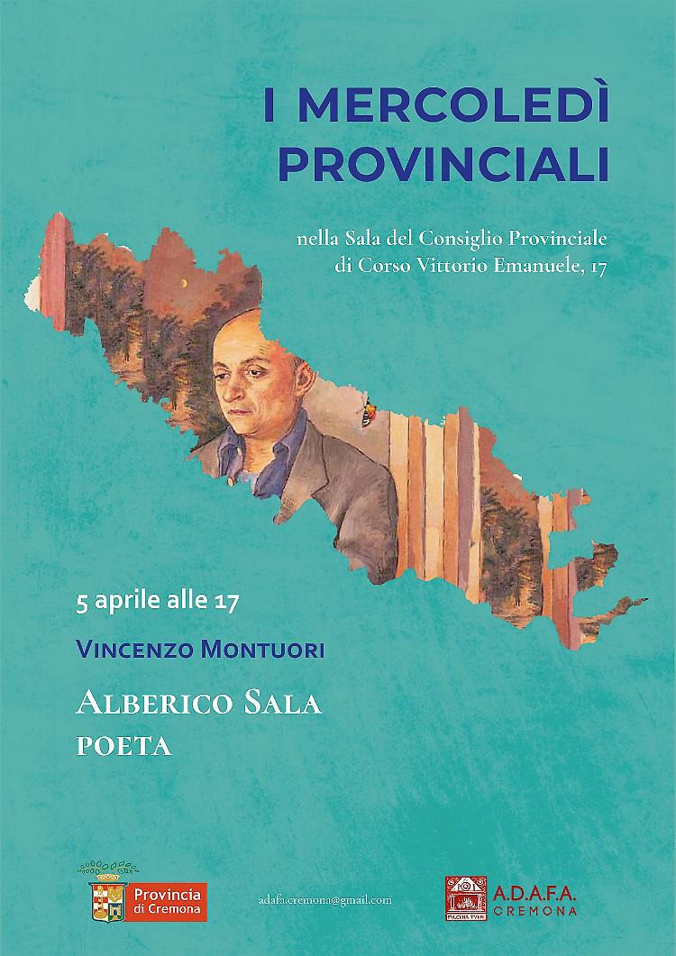 "Alberico Sala, poeta" con Vincenzo Montuori