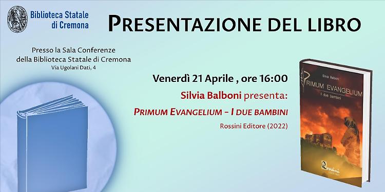 Presentazione del libro "Primum Evangelium - I due bambini"