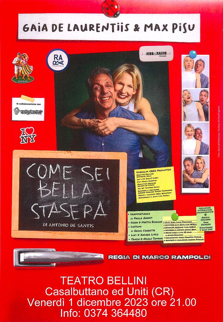Spettacolo: Come sei bella stasera 