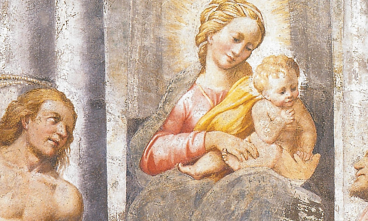 Un'opera al giorno: Bernardino Gatti - Madonna e Santi