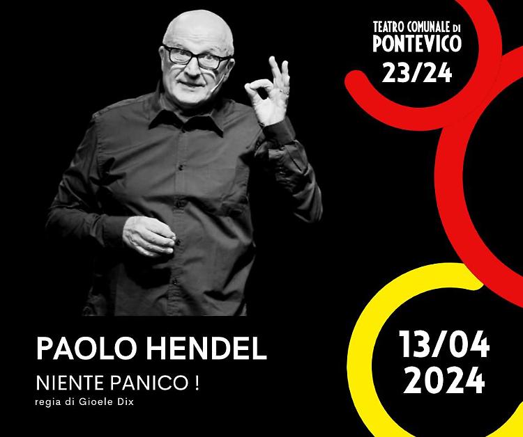 Niente panico! Il nuovo spettacolo di Paolo Hendel