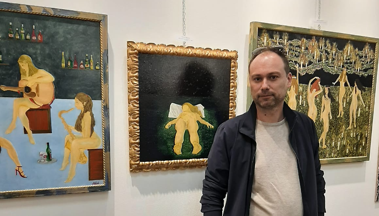 "Visioni" personale pittorica di Nicola Milioli