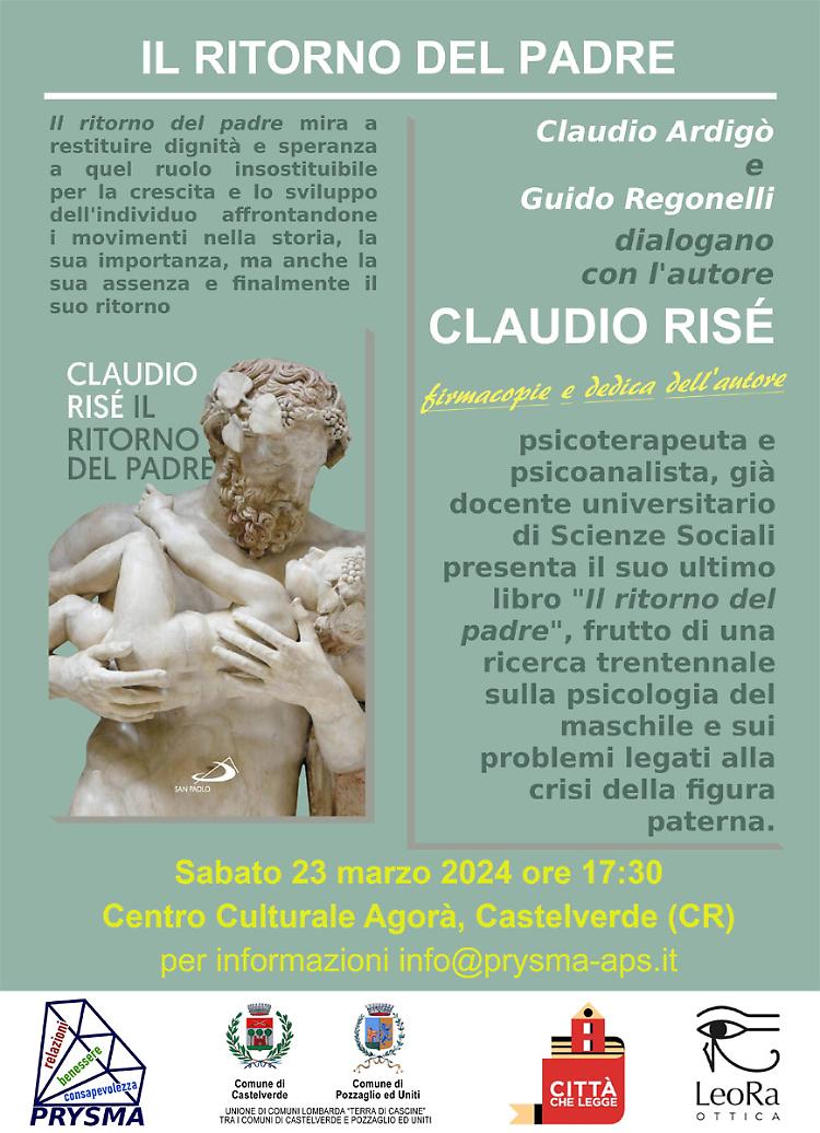 Claudio Risè presenta il suo libro "Il ritorno del padre"