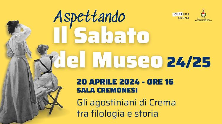 Conferenza "Gli agostiniani di Crema tra filologia e storia"