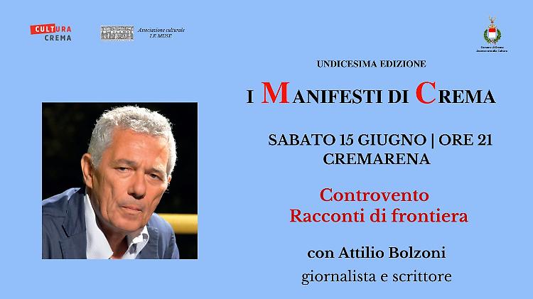 Controvento – Racconti di frontiera. Con Attilio Bolzoni