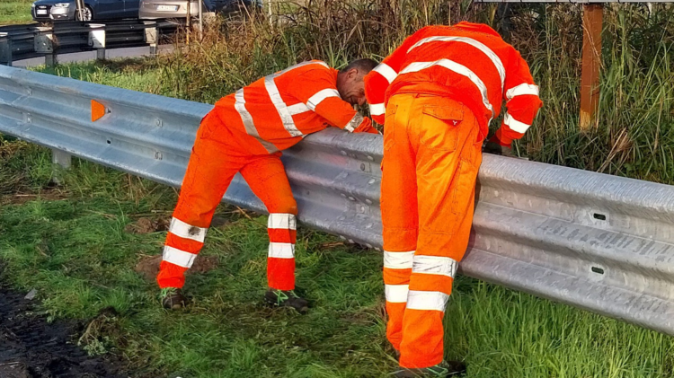 Restyling Castelleonese: guardrail ripristinati