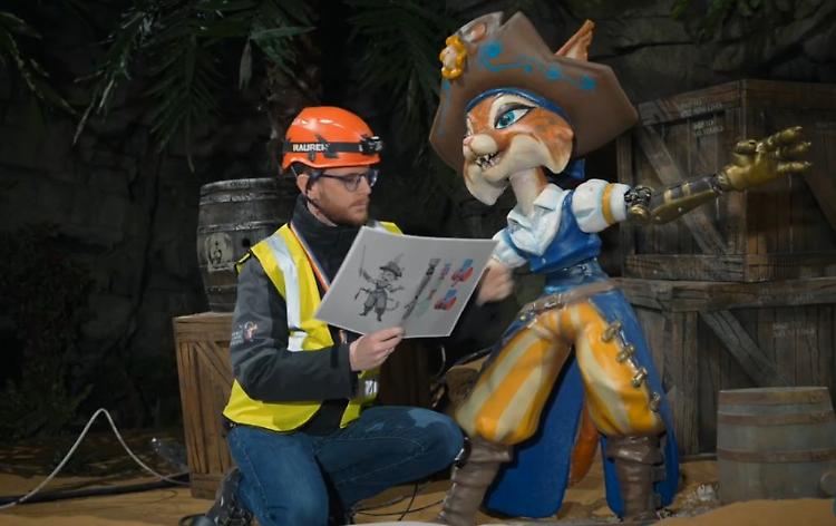 Gardaland, dietro le quinte di 'Animal treasure island'