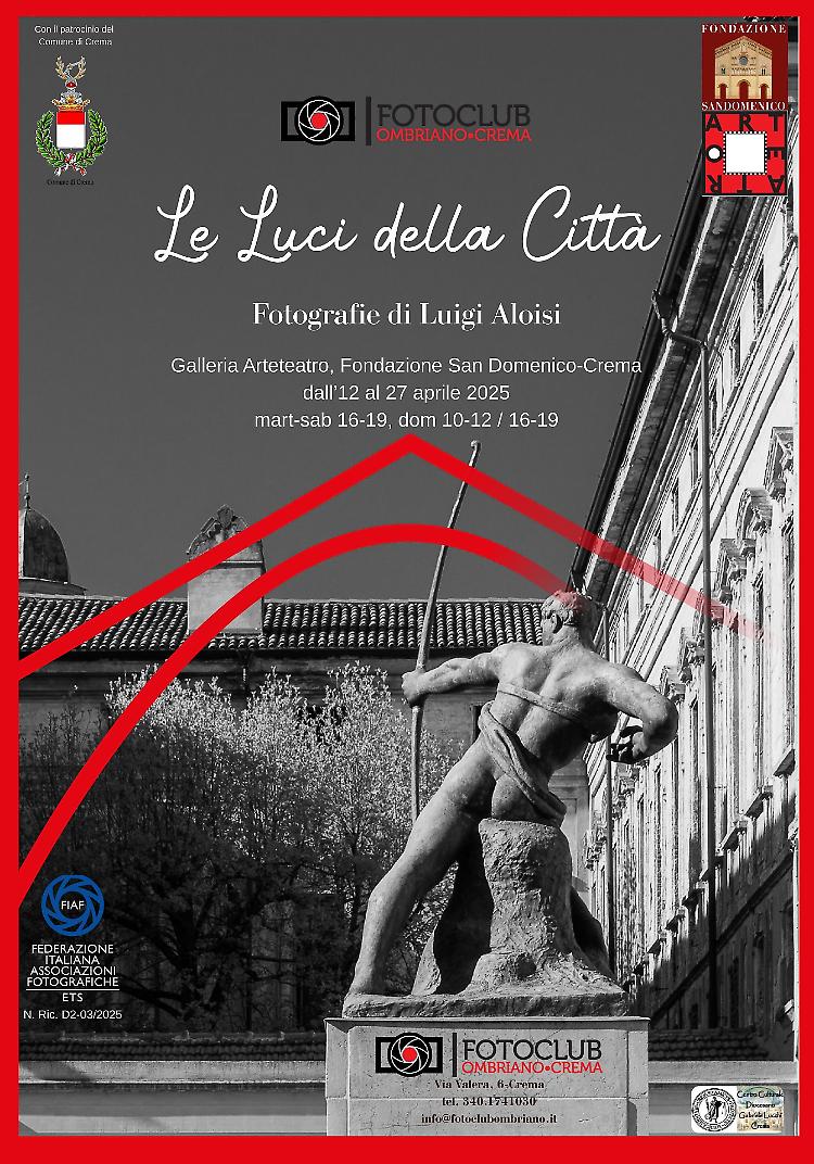 “Le luci della città” esposizione delle fotografie di Luigi Aloisi