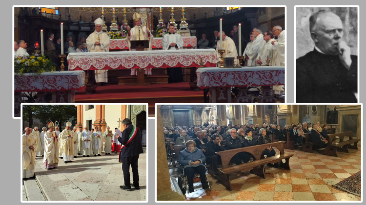 Messa e ricordo tra don Primo e il Papa