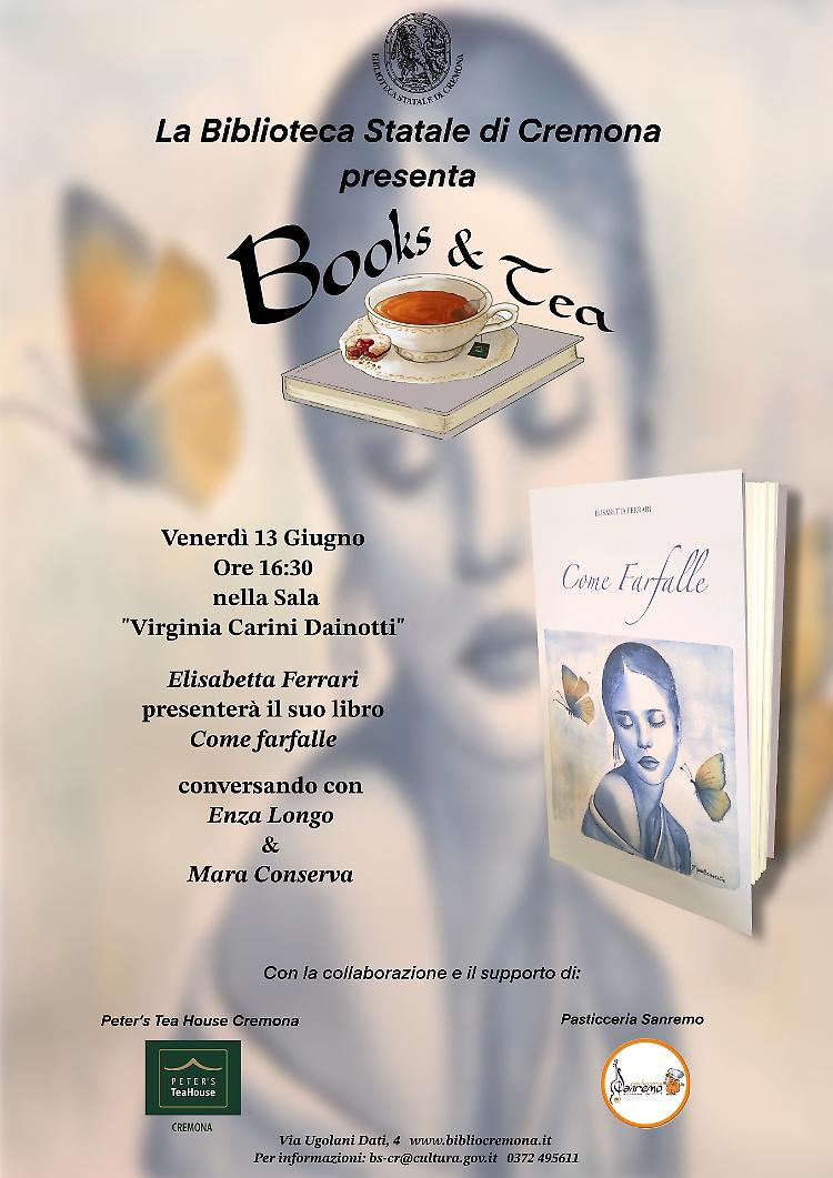 Elisabetta Ferrari presenta il suo romanzo "Come farfalle"