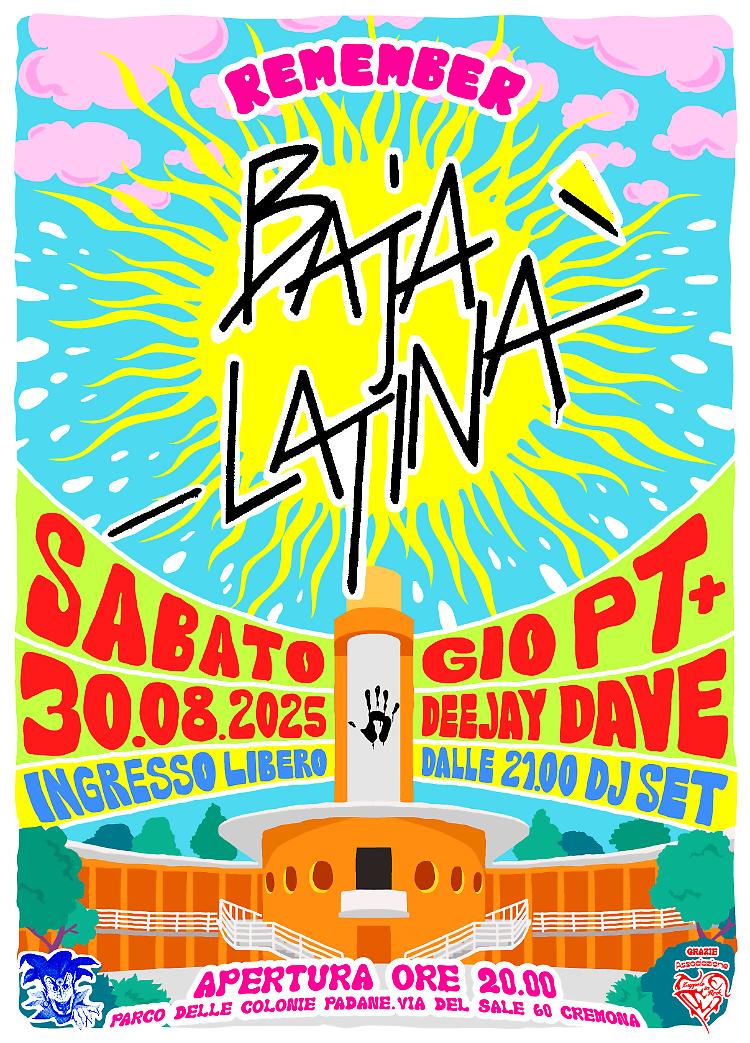 Remember Baja Latina: una notte di musica e ricordi