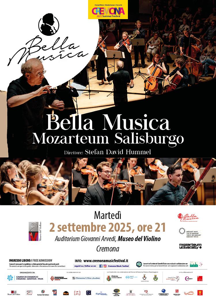 Il ritorno di Bella Musica – Mozarteum Salisburgo