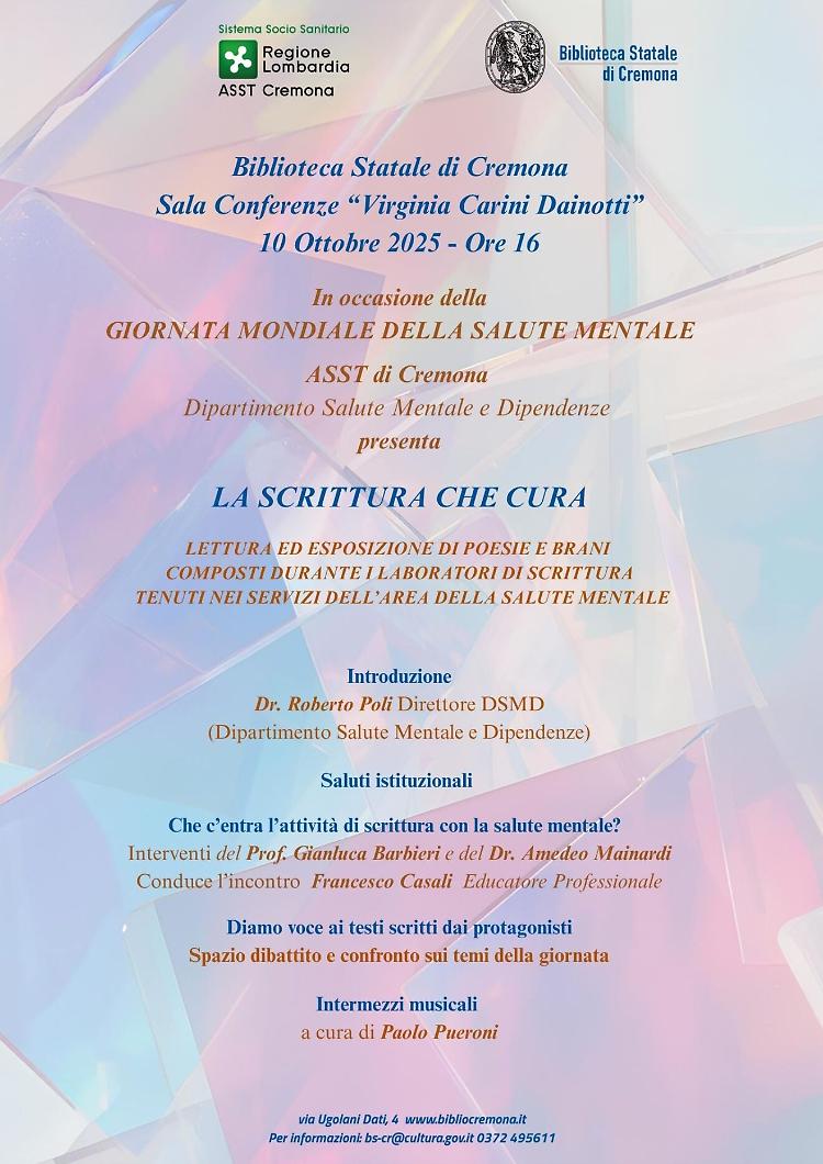 La scrittura che cura. Evento di ASST