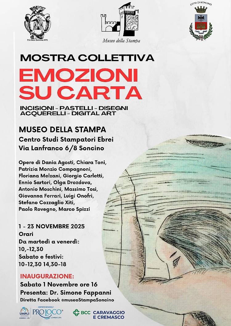Inaugurazione collettiva "Emozioni su carta" 