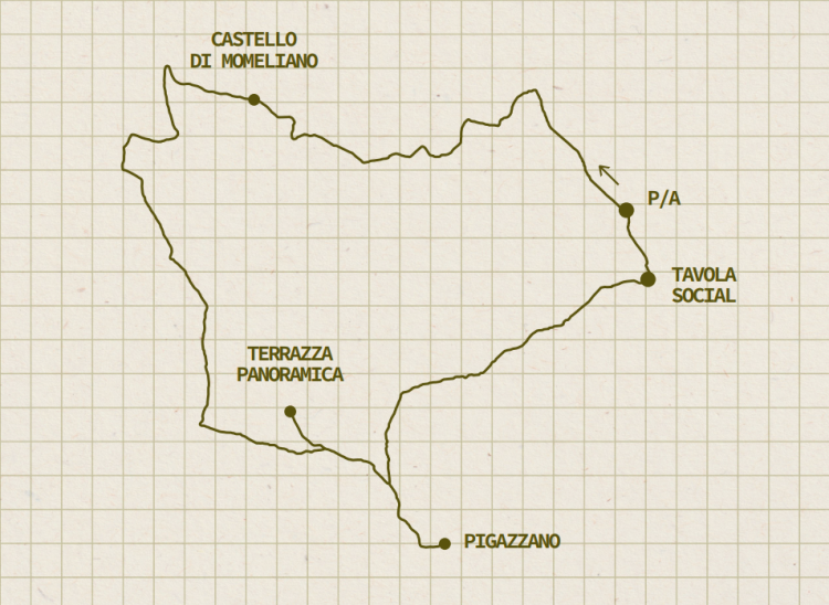 Walle: Easy Hike e pranzo in Valtrebbia