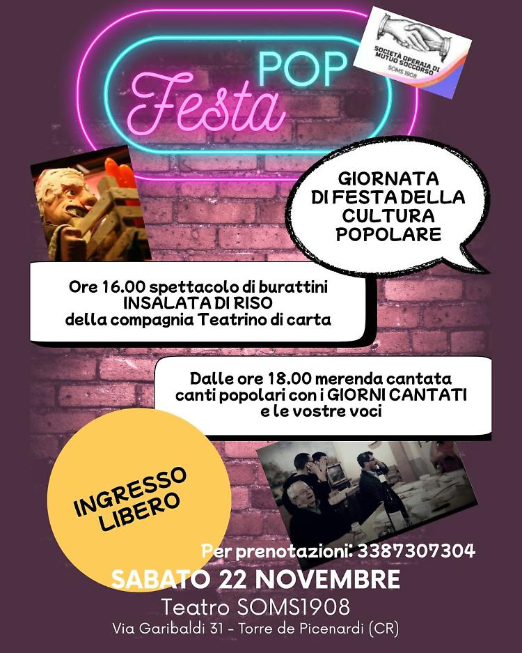 Giornata di Festa della Cultura Popolare
