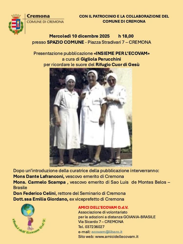 Presentazione del libro "Insieme per l'Ecovam"