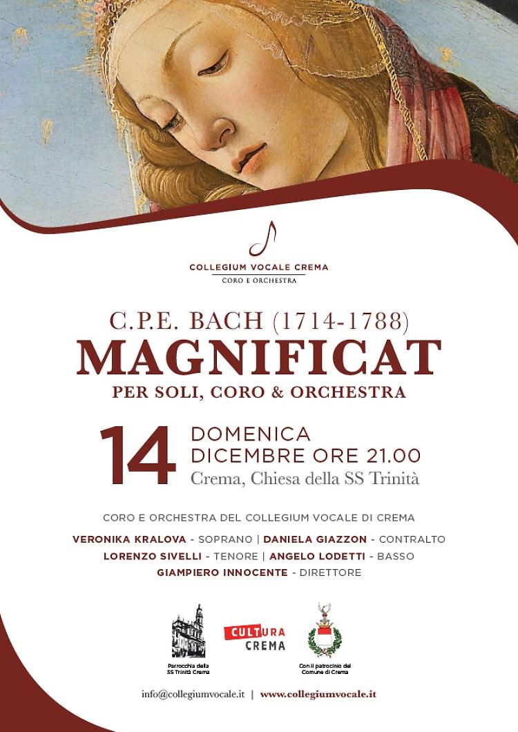 Collegium Vocale: Il grande Magnificat di C. P. E. Bach