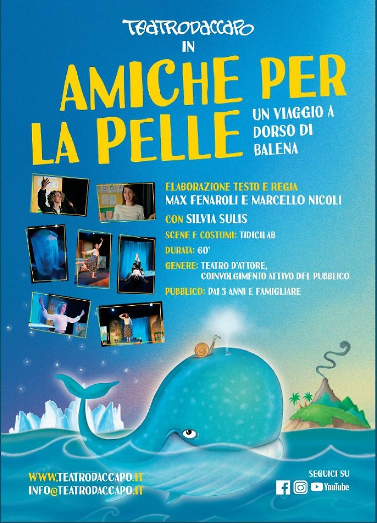 "Amiche per la pelle" spettacolo per le famiglie