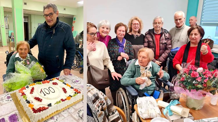 Un secolo di vita e di lavoro: Luigia spegne cento candeline alla Fondazione