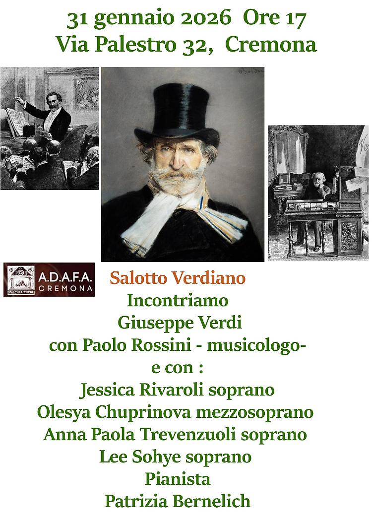 Concerto ''Salotto Verdiano, incontriamo Giuseppe Verdi''