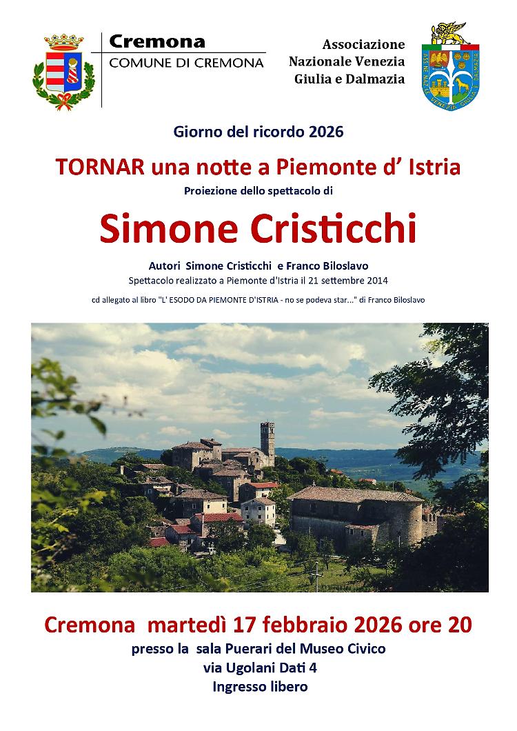 Tornar una notte a Piemonte d'Istria