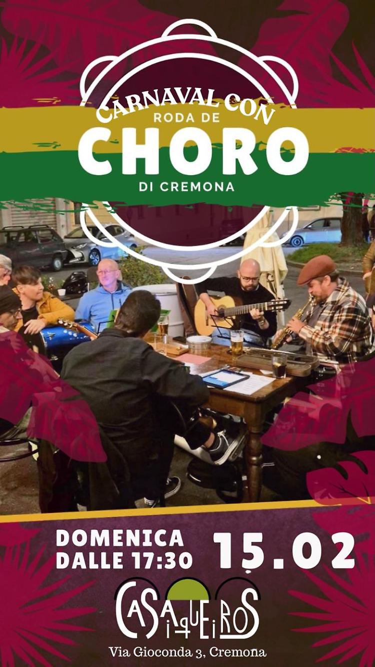 Carnaval con Roda de Choro 