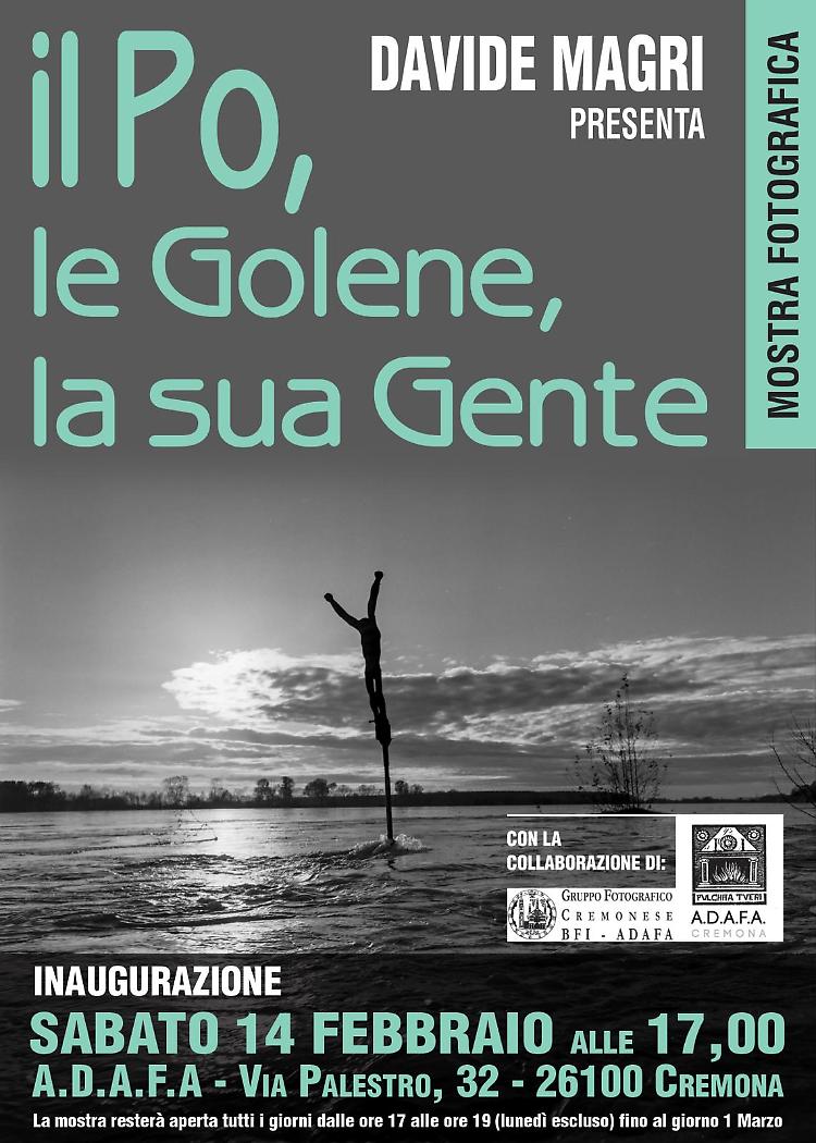 &ldquo;Il Po, le golene, la sua gente&rdquo; fotografica di Davide Magri