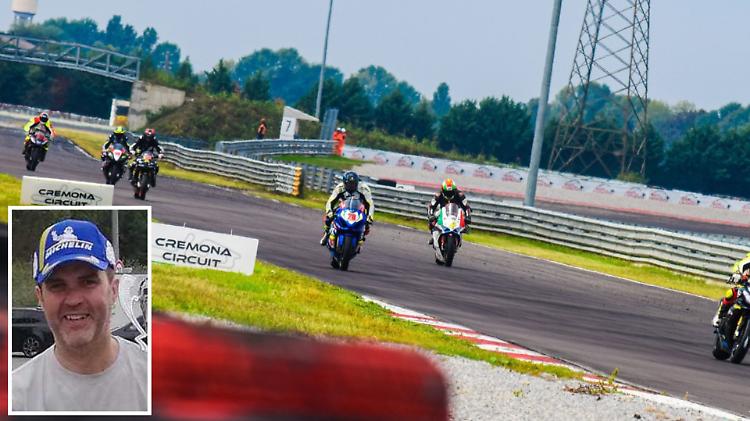 Travolto in pista: &laquo;Impossibile schivare Rolando&raquo;