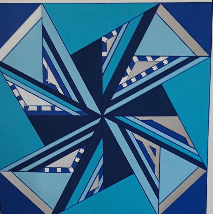 &ldquo;Sinergie geometriche&rdquo; personale di Antonella Agnello