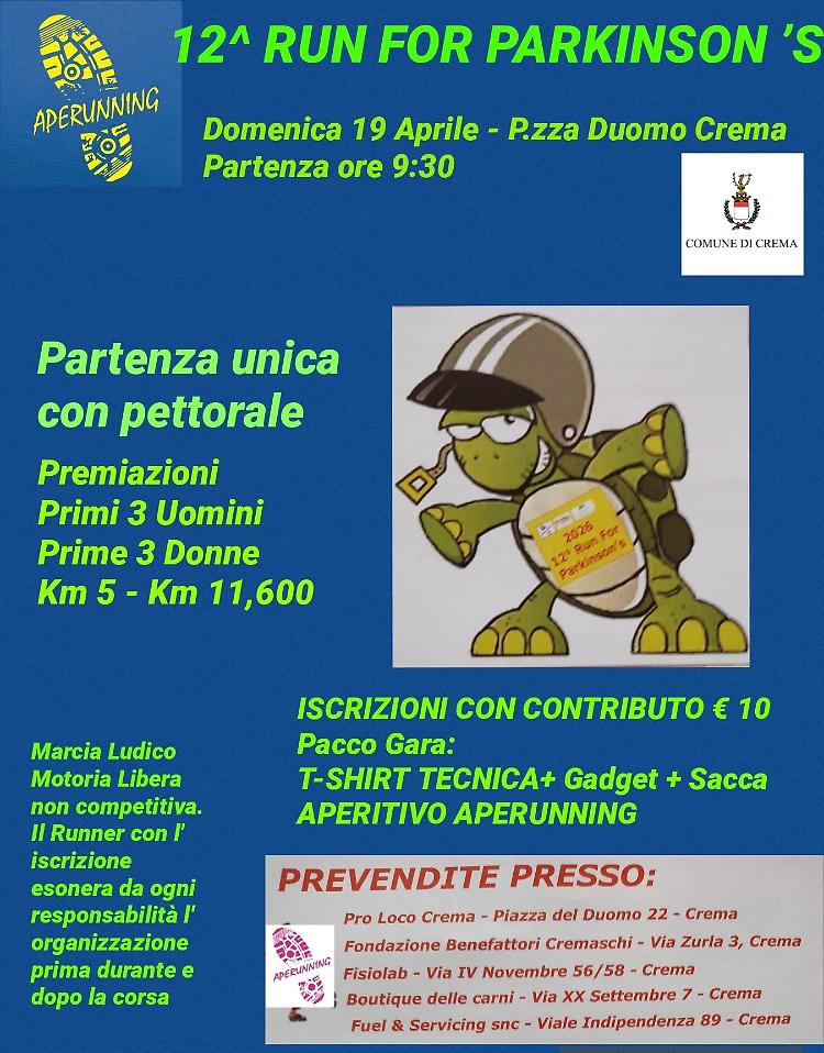 XII Run for Parkinson's 2026