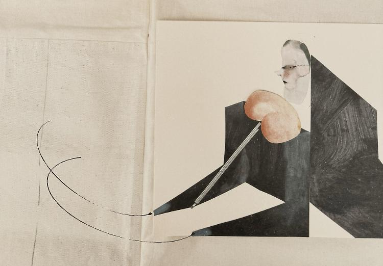 Sospeso nel moto con addebito di vuoto