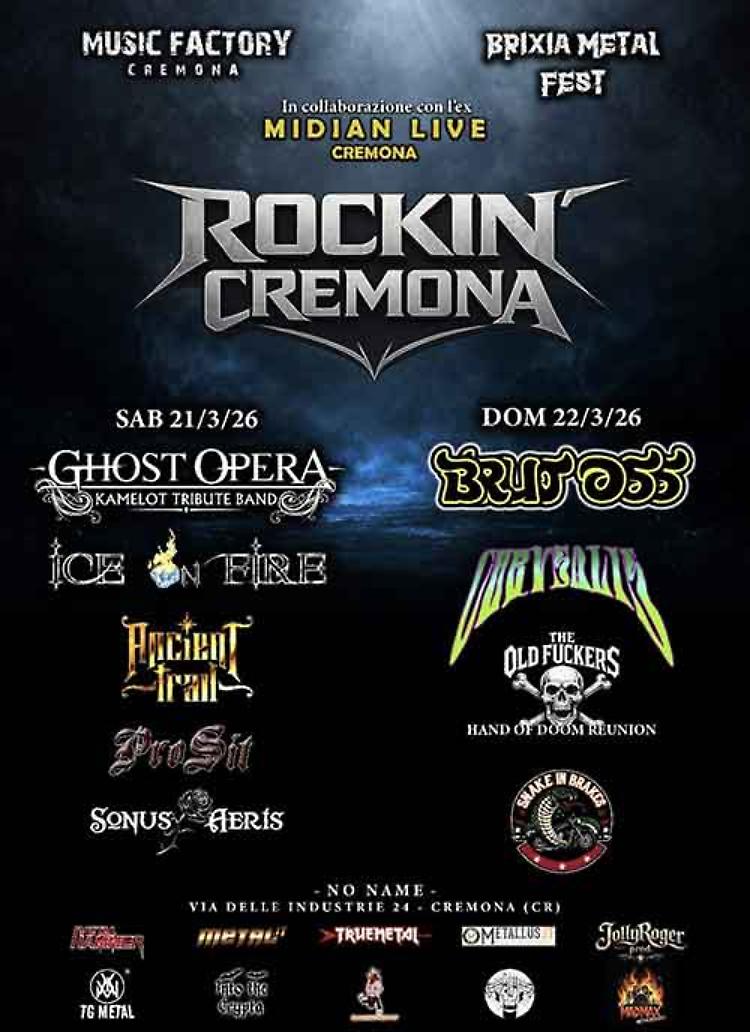 Rockin&rsquo; Cremona - Il nuovo festival del metal locale