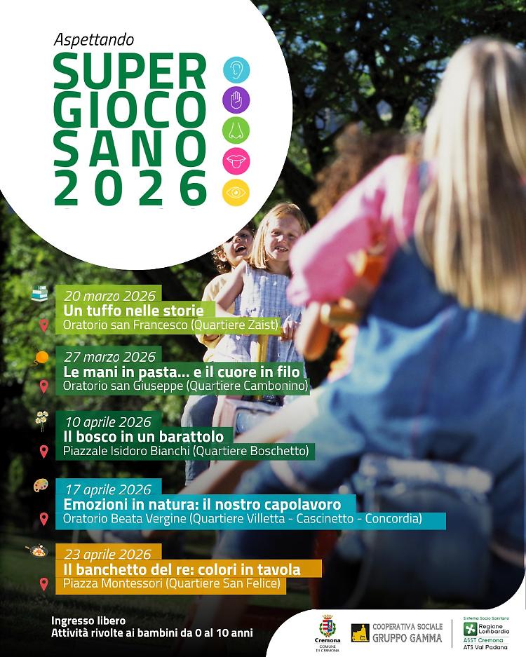 Aspettando "Super Gioco Sano 2026" 